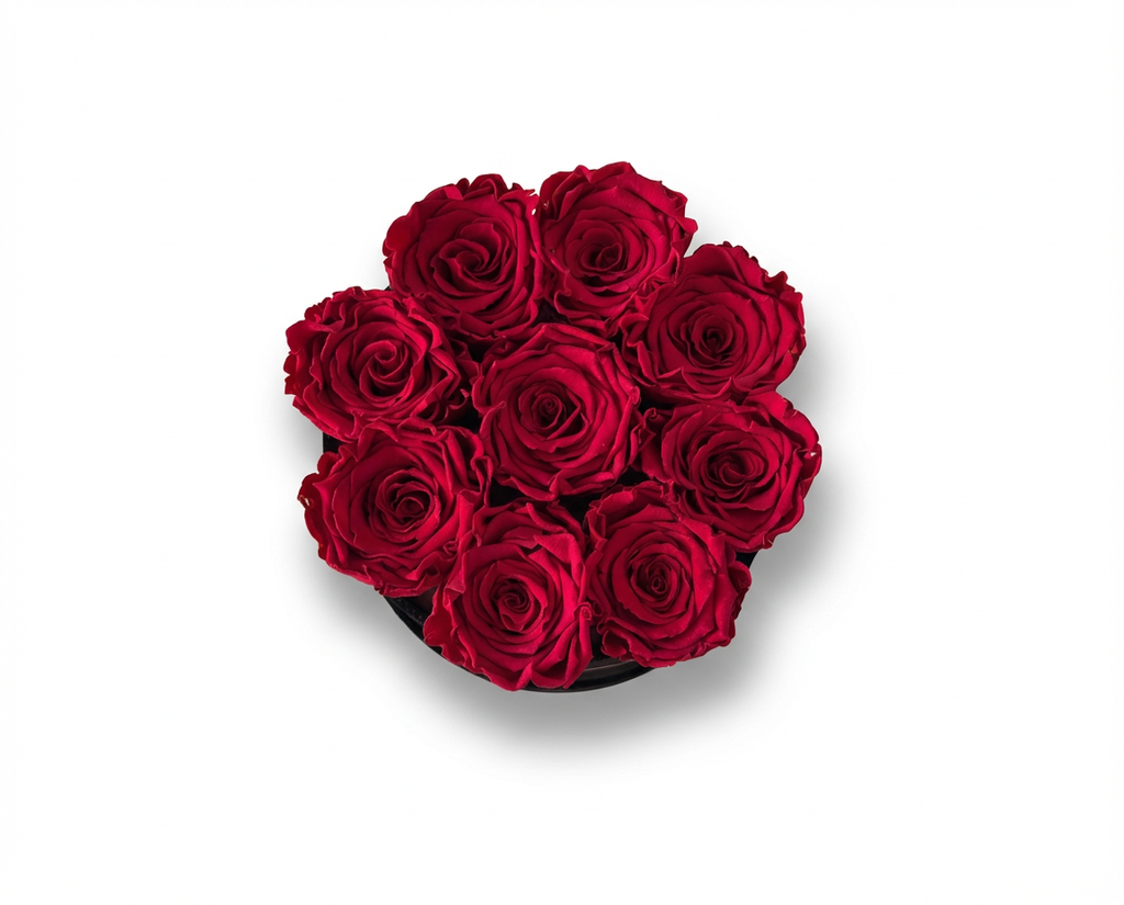 Preserved Roses Round Box – Medium